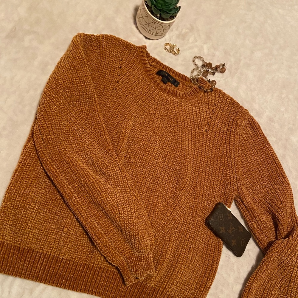 ***SOLD*** Chenille Sweater